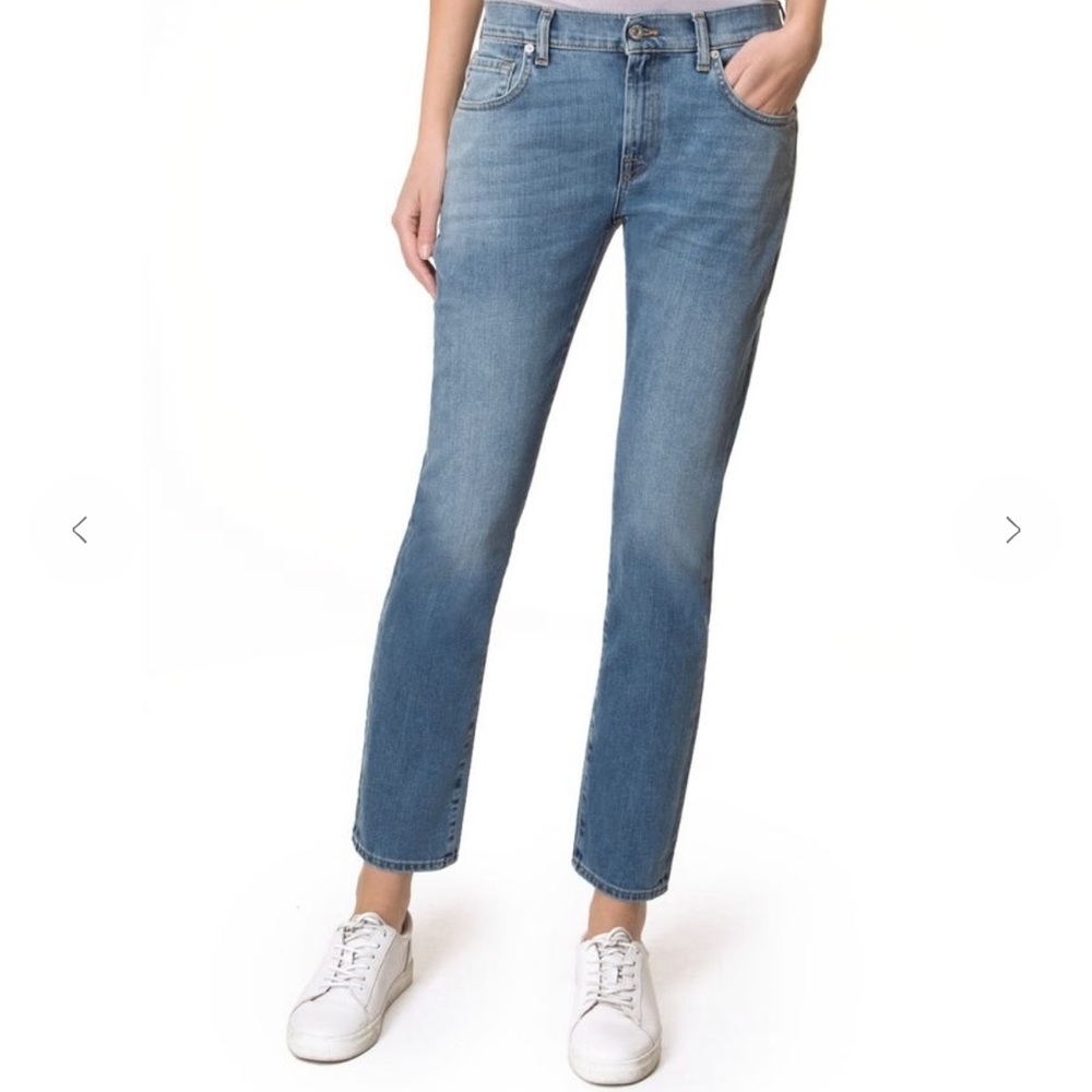 7forallmankind Relaxed cropped straight leg Jeans Nevada light - size 27